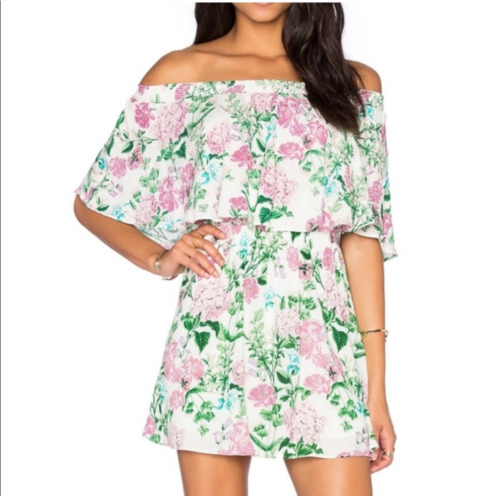 Show Me Your Mumu Casita Dress in Poppies & Cream Cloud